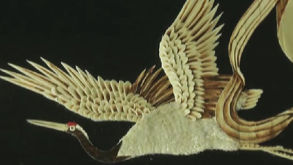 58秒丨秸桿變身藝術品,麥秸畫非遺傳承人帶您一睹為快