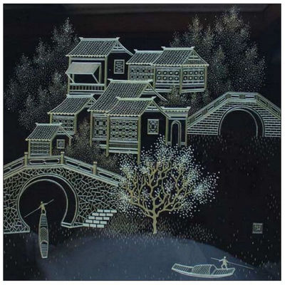 精美的中國傳統(tǒng)麥秸畫藝術(shù)(四)