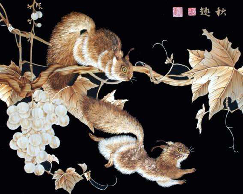 魯山麥秸畫 傳統工藝引蔡豐名博士專程考察